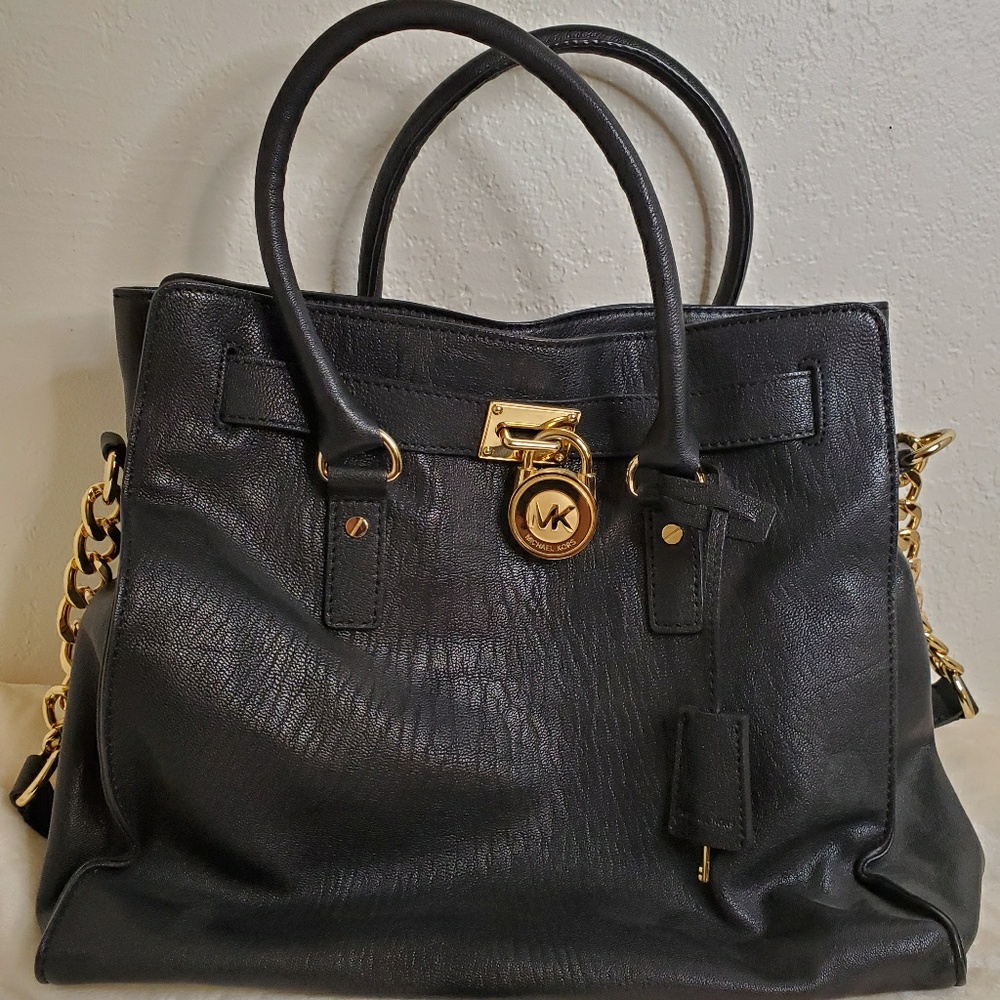Authentic Michael Kors Black Hamilton